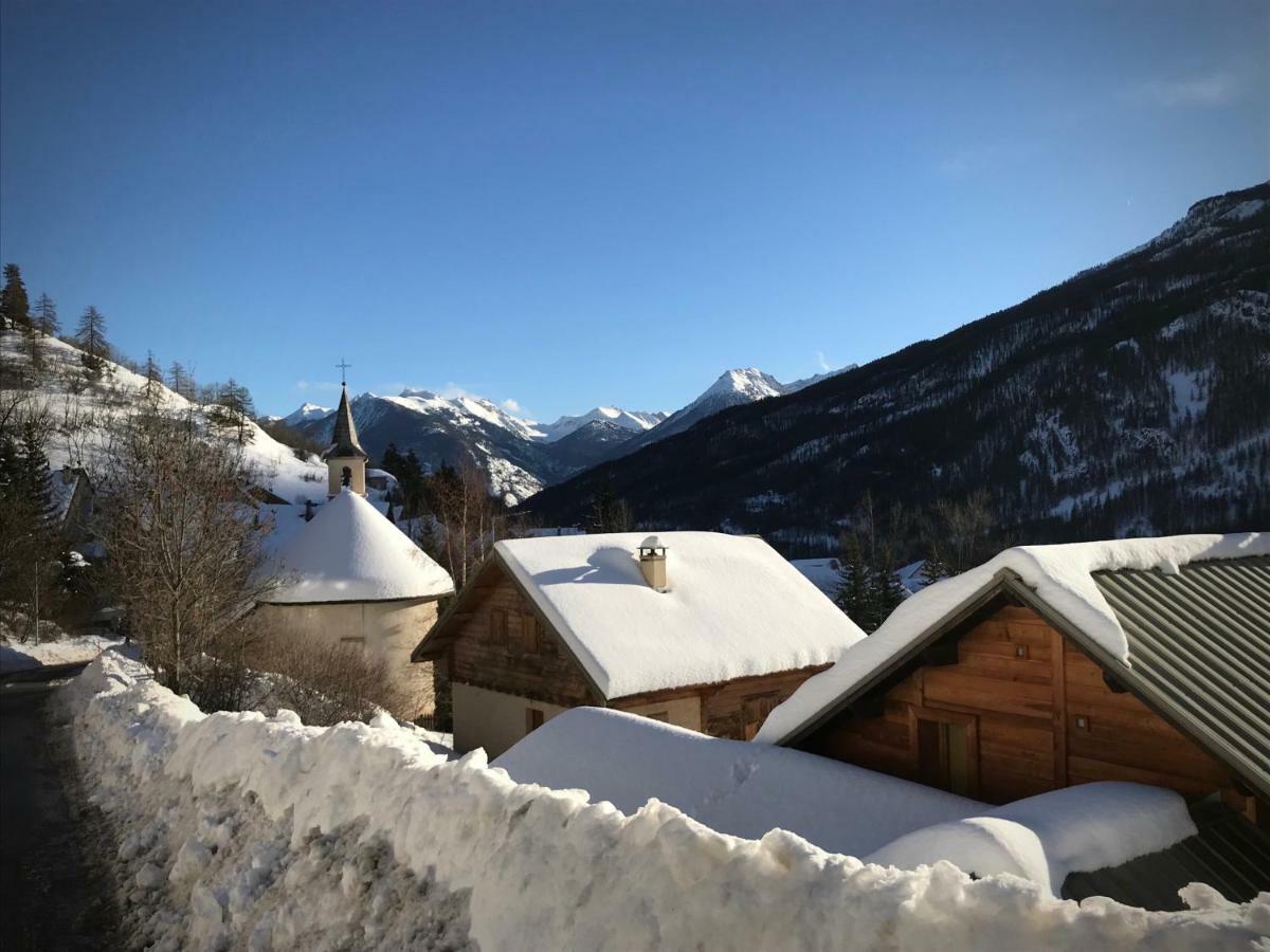 Le Gabion, Luxueux Appartement Avec Sauna, Serre Chevalier Vallee Saint-Chaffrey Exterior foto