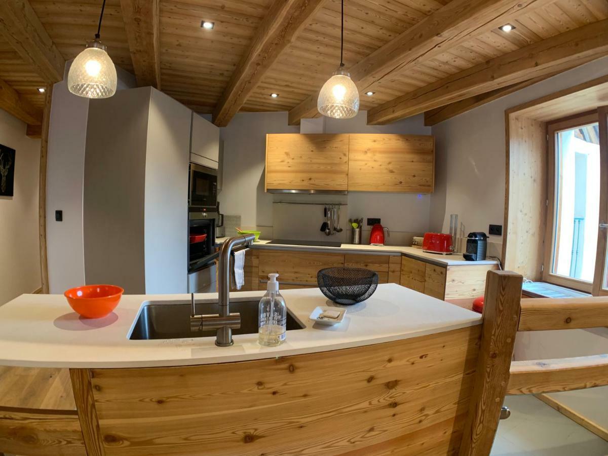 Le Gabion, Luxueux Appartement Avec Sauna, Serre Chevalier Vallee Saint-Chaffrey Exterior foto