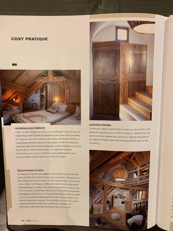 Le Gabion, Luxueux Appartement Avec Sauna, Serre Chevalier Vallee Saint-Chaffrey Exterior foto